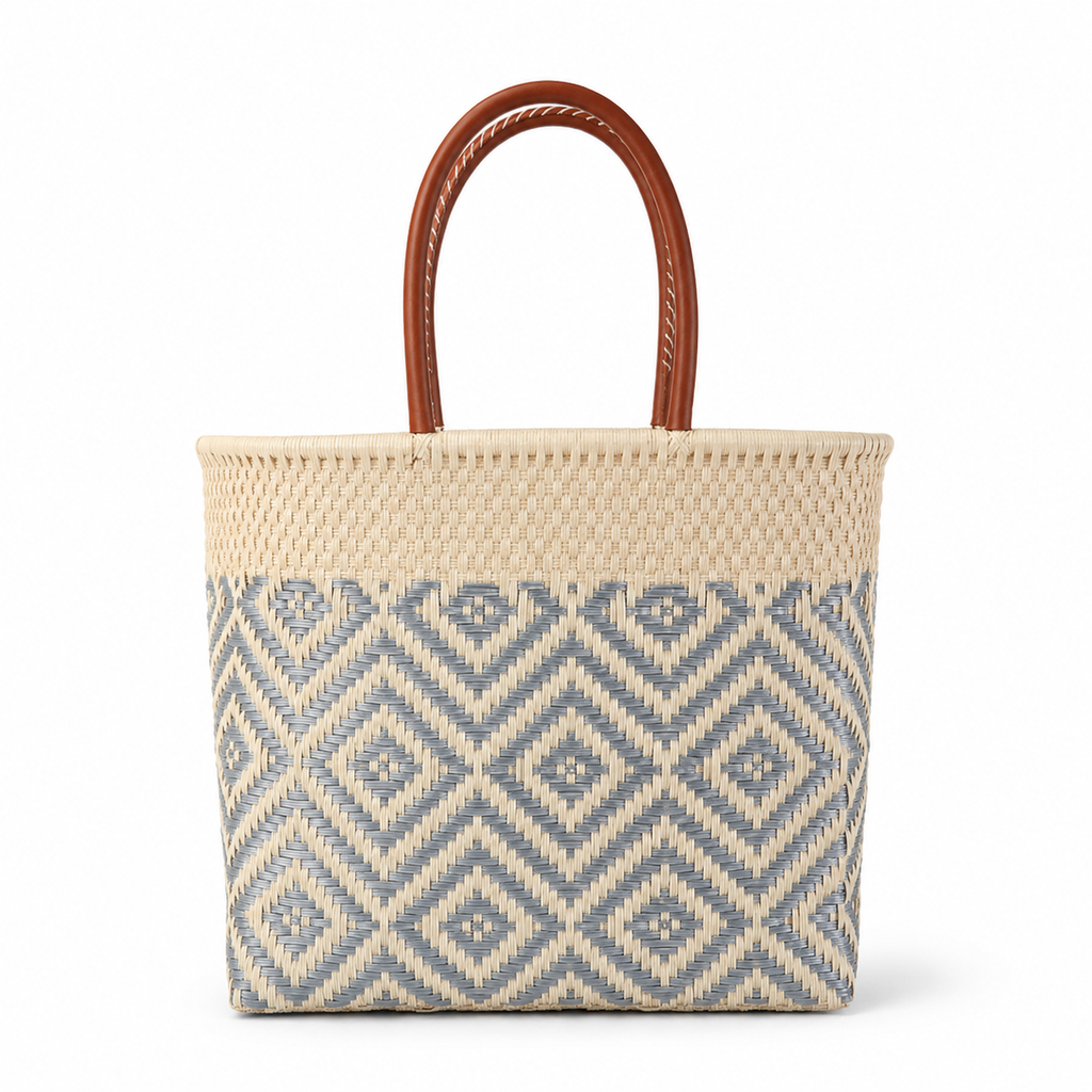 GM-Holbox-Barred: Beige - Drawing: Silver