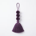 Deep Plum Pompom