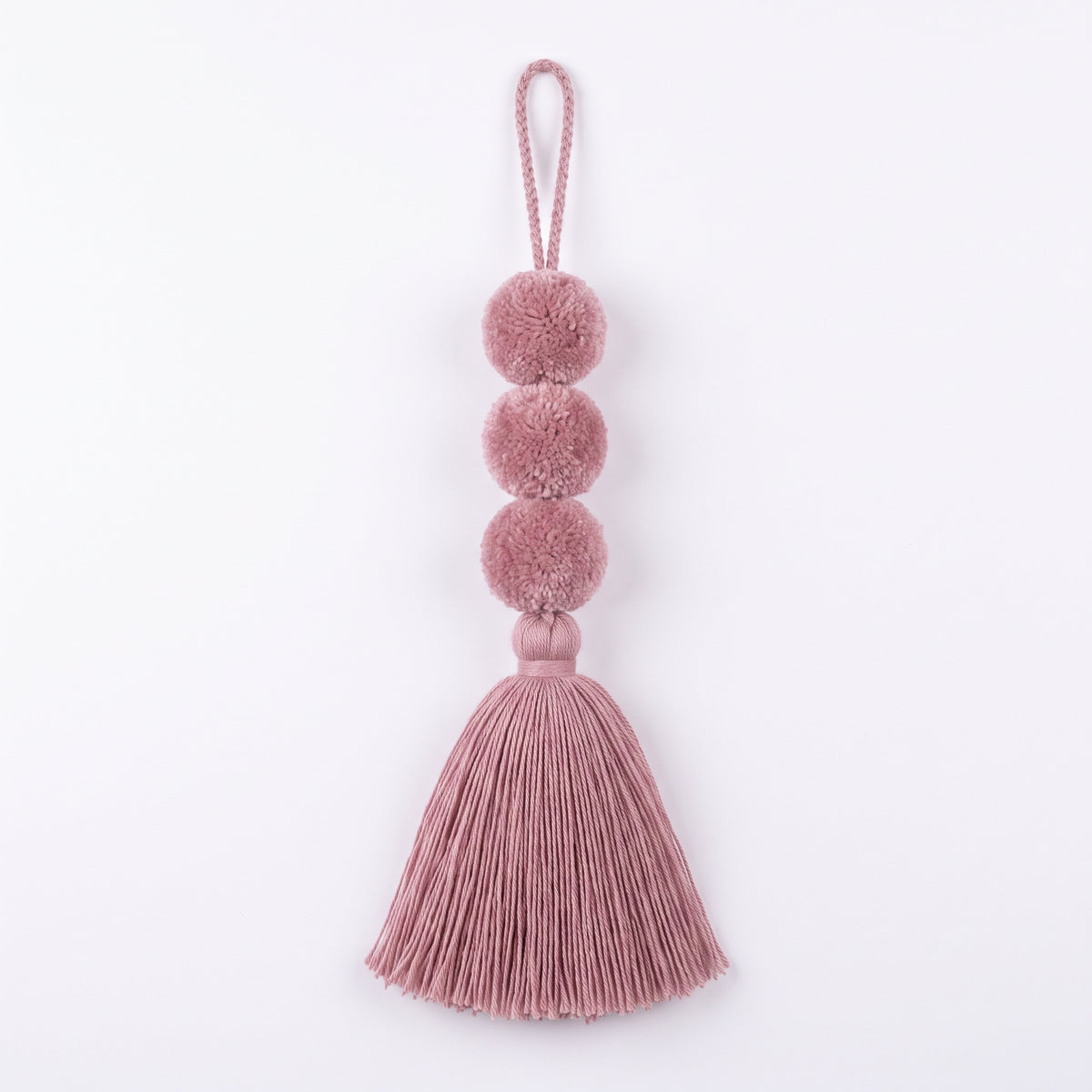 Dusty Rose Pompom