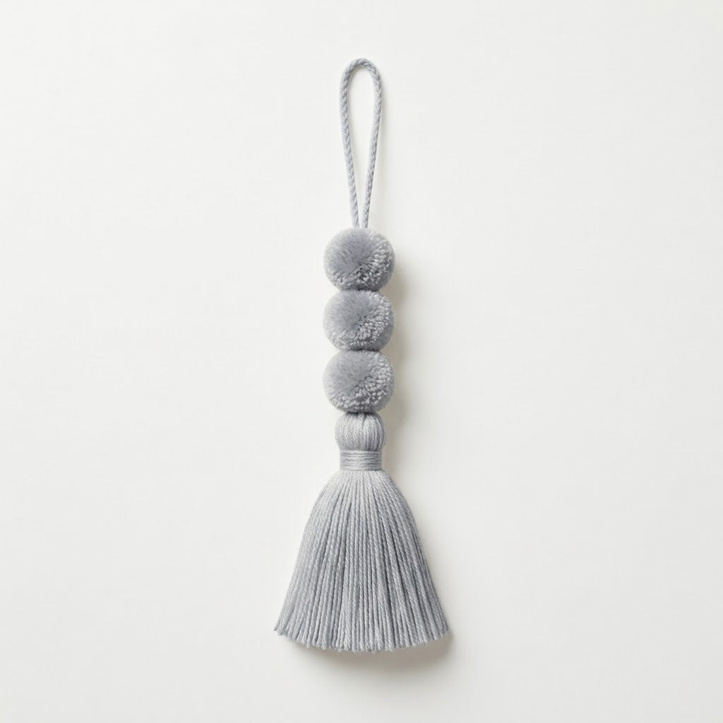 Light Grey Pompom