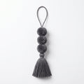 Slate Grey Pompom